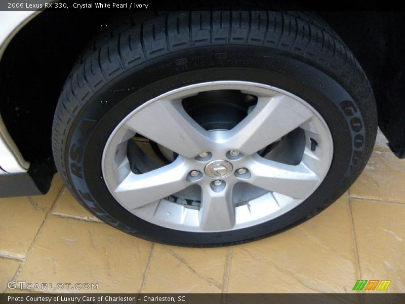 Crystal White Pearl / Ivory 2006 Lexus RX 330