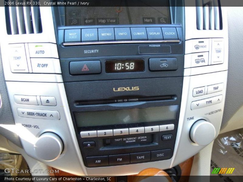 Crystal White Pearl / Ivory 2006 Lexus RX 330