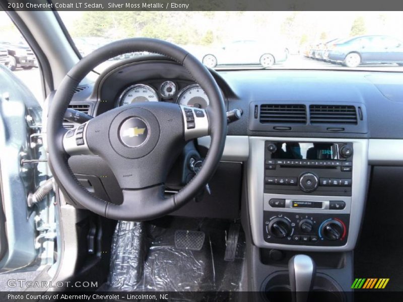 Silver Moss Metallic / Ebony 2010 Chevrolet Cobalt LT Sedan