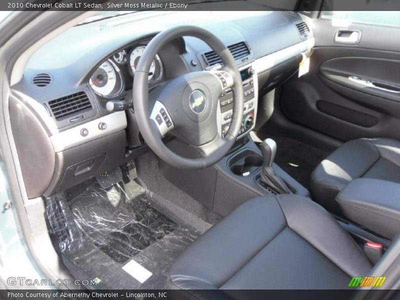 Silver Moss Metallic / Ebony 2010 Chevrolet Cobalt LT Sedan