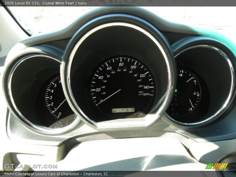 Crystal White Pearl / Ivory 2006 Lexus RX 330