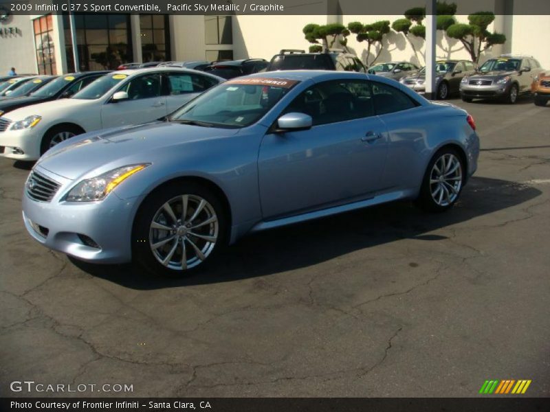  2009 G 37 S Sport Convertible Pacific Sky Metallic