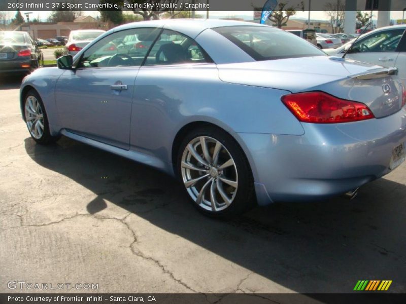  2009 G 37 S Sport Convertible Pacific Sky Metallic