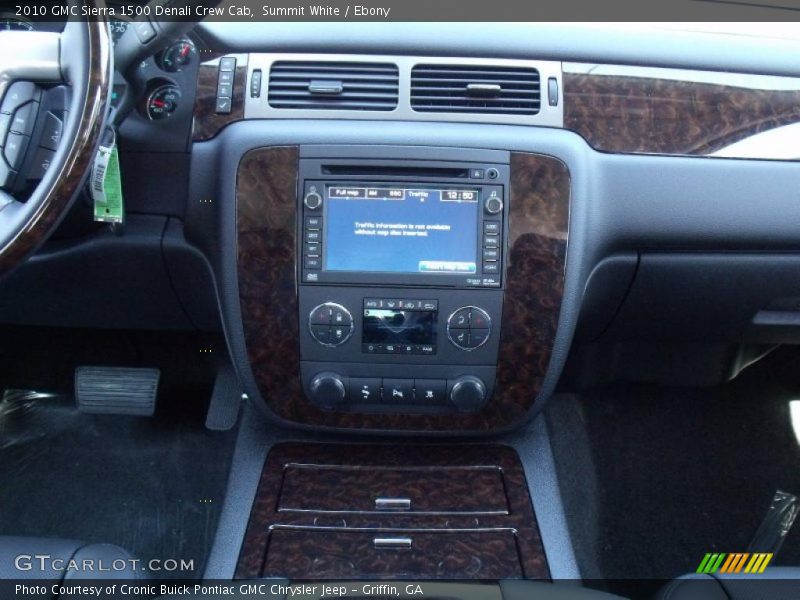 Summit White / Ebony 2010 GMC Sierra 1500 Denali Crew Cab