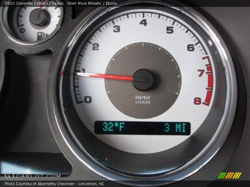 Silver Moss Metallic / Ebony 2010 Chevrolet Cobalt LT Sedan
