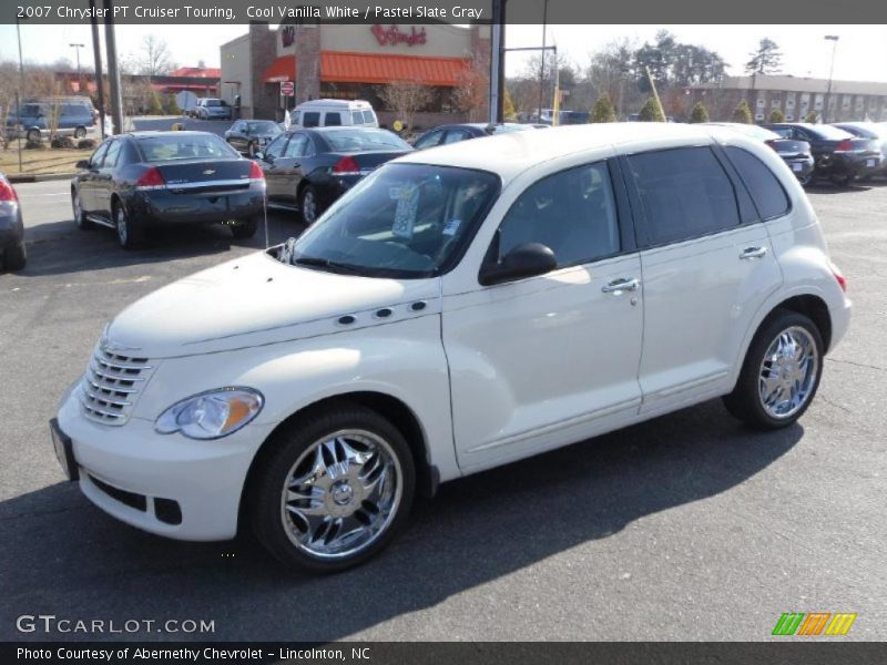 Cool Vanilla White / Pastel Slate Gray 2007 Chrysler PT Cruiser Touring