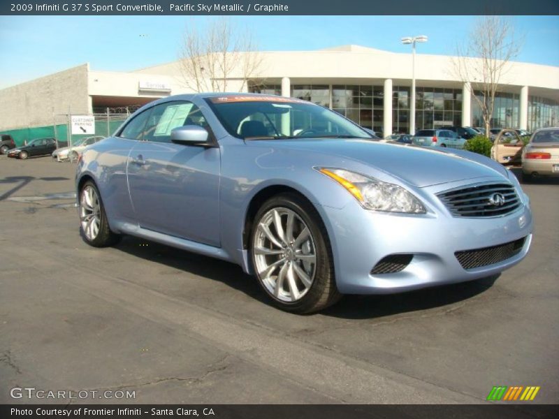  2009 G 37 S Sport Convertible Pacific Sky Metallic