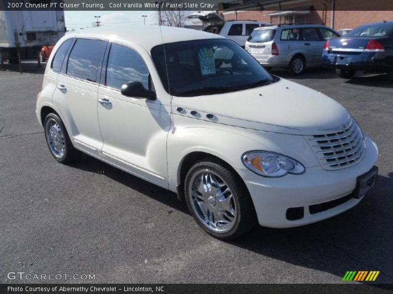 Cool Vanilla White / Pastel Slate Gray 2007 Chrysler PT Cruiser Touring