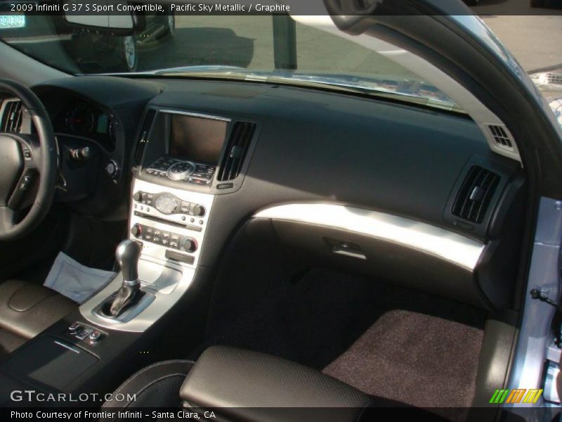 Dashboard of 2009 G 37 S Sport Convertible