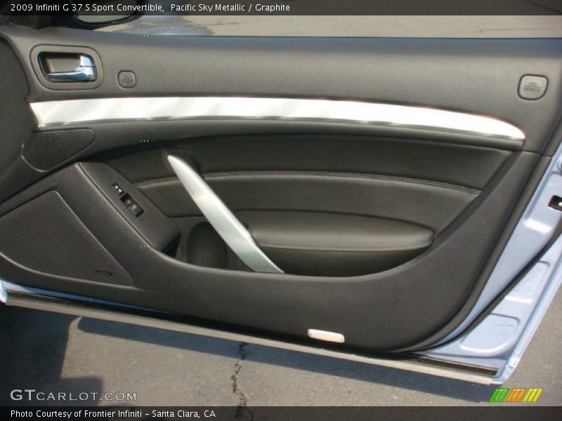 Door Panel of 2009 G 37 S Sport Convertible