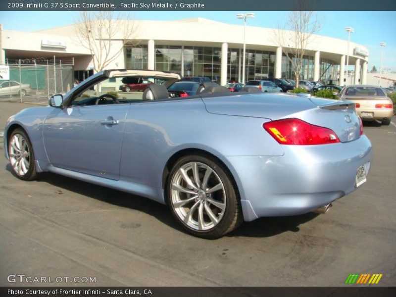  2009 G 37 S Sport Convertible Pacific Sky Metallic