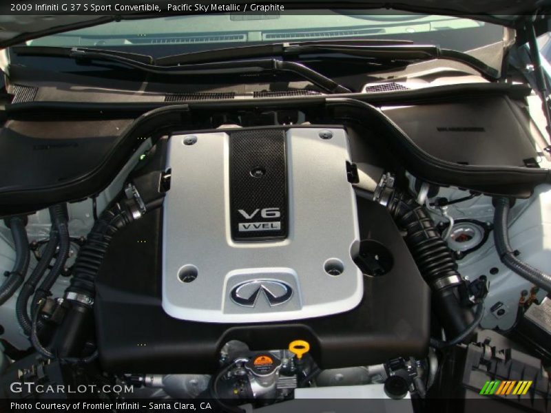  2009 G 37 S Sport Convertible Engine - 3.7 Liter DOHC 24-Valve VVEL V6