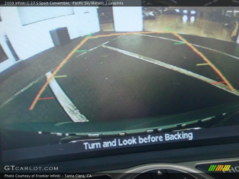 Pacific Sky Metallic / Graphite 2009 Infiniti G 37 S Sport Convertible