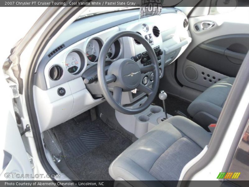 Cool Vanilla White / Pastel Slate Gray 2007 Chrysler PT Cruiser Touring