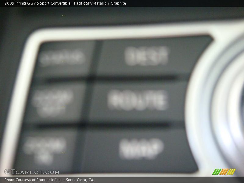 Pacific Sky Metallic / Graphite 2009 Infiniti G 37 S Sport Convertible