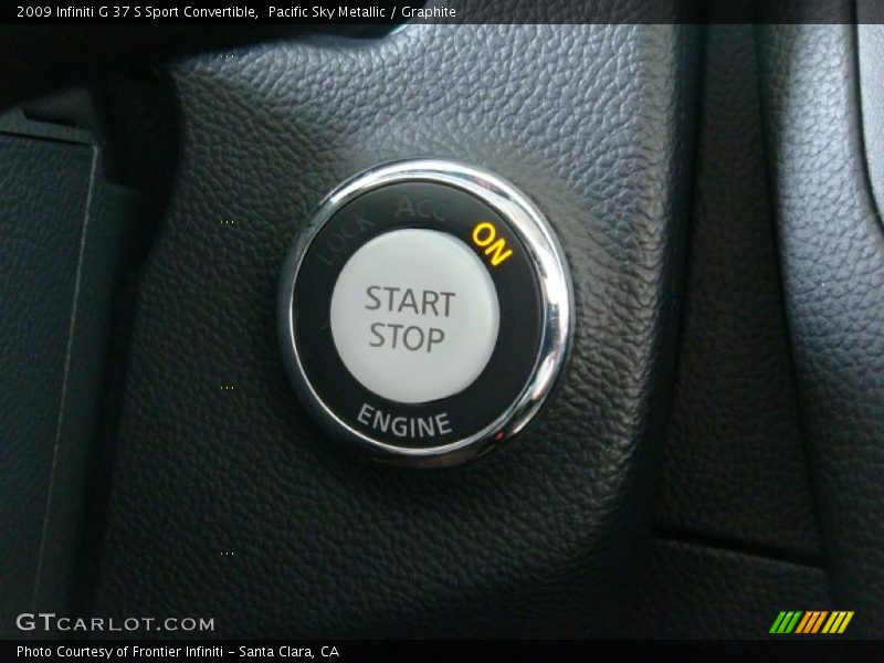Pacific Sky Metallic / Graphite 2009 Infiniti G 37 S Sport Convertible