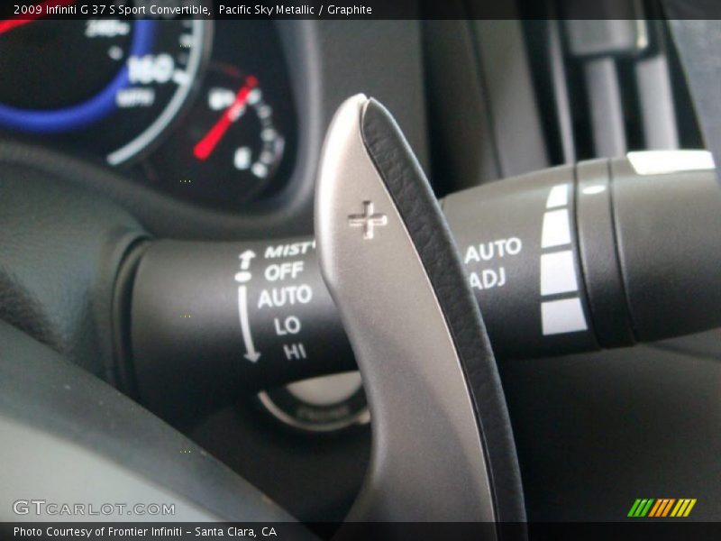  2009 G 37 S Sport Convertible 7 Speed ASC Automatic Shifter