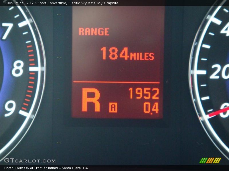 Pacific Sky Metallic / Graphite 2009 Infiniti G 37 S Sport Convertible