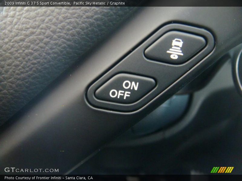 Pacific Sky Metallic / Graphite 2009 Infiniti G 37 S Sport Convertible