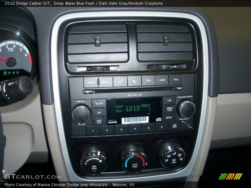 Deep Water Blue Pearl / Dark Slate Gray/Medium Graystone 2010 Dodge Caliber SXT