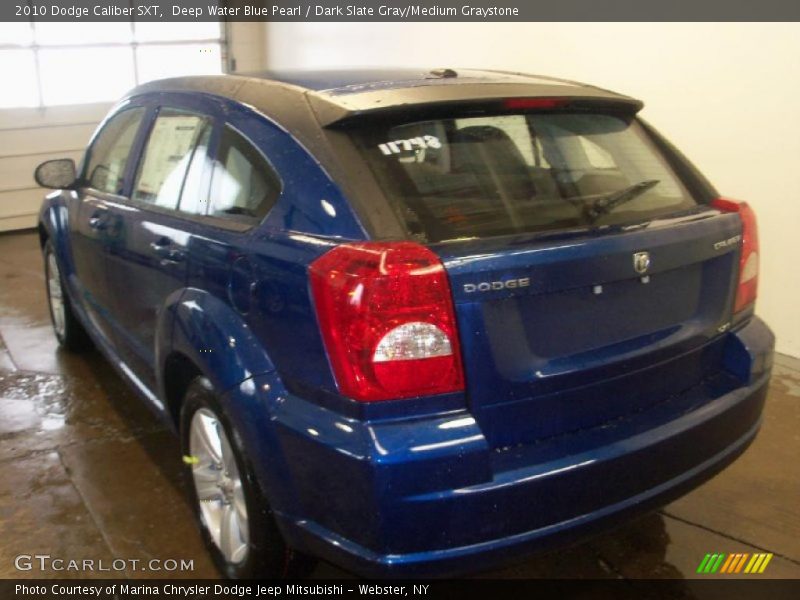 Deep Water Blue Pearl / Dark Slate Gray/Medium Graystone 2010 Dodge Caliber SXT