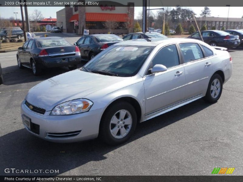 Silver Ice Metallic / Ebony 2009 Chevrolet Impala LT