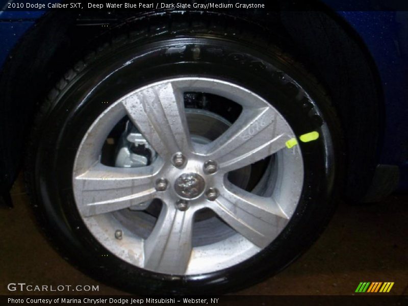 Deep Water Blue Pearl / Dark Slate Gray/Medium Graystone 2010 Dodge Caliber SXT