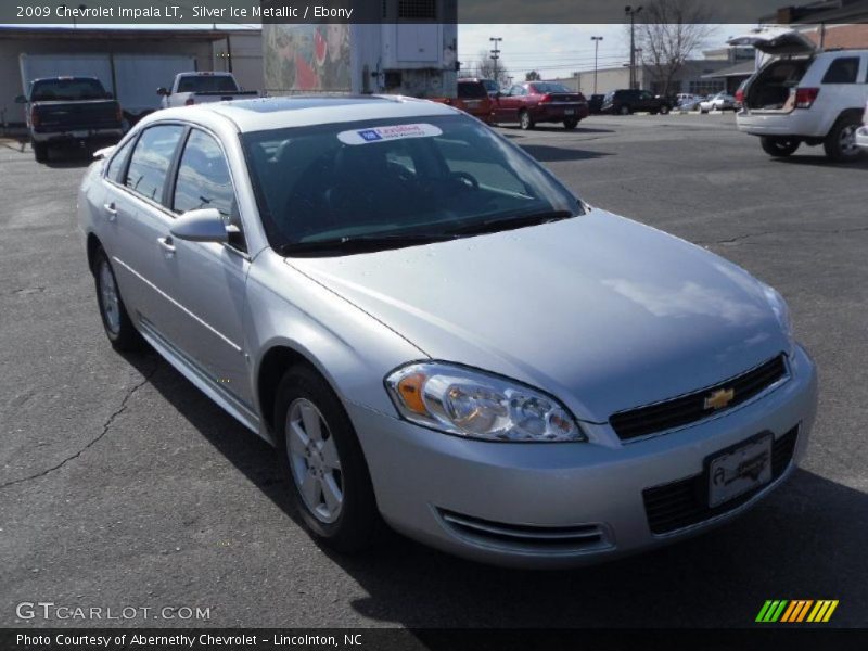 Silver Ice Metallic / Ebony 2009 Chevrolet Impala LT