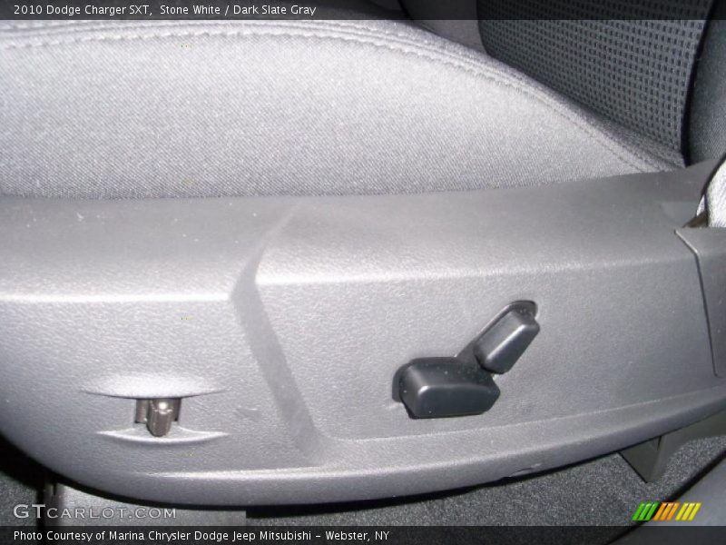 Stone White / Dark Slate Gray 2010 Dodge Charger SXT