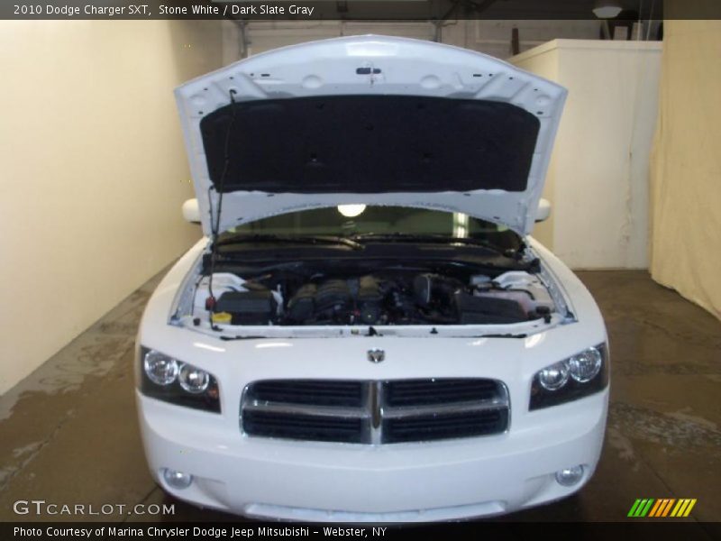 Stone White / Dark Slate Gray 2010 Dodge Charger SXT