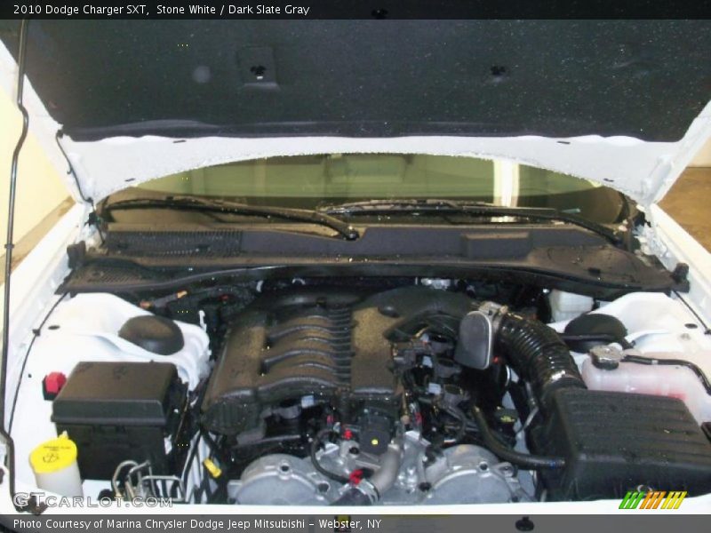 Stone White / Dark Slate Gray 2010 Dodge Charger SXT