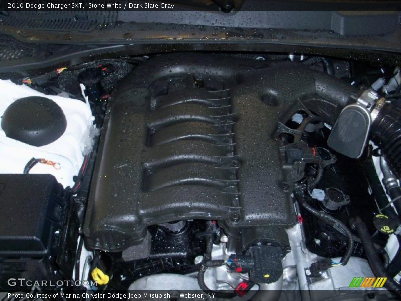 Stone White / Dark Slate Gray 2010 Dodge Charger SXT