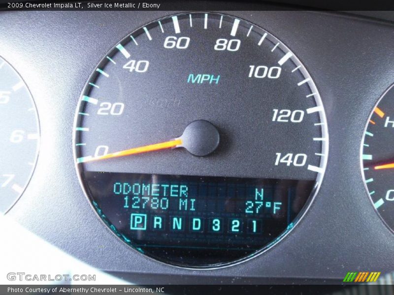 Silver Ice Metallic / Ebony 2009 Chevrolet Impala LT