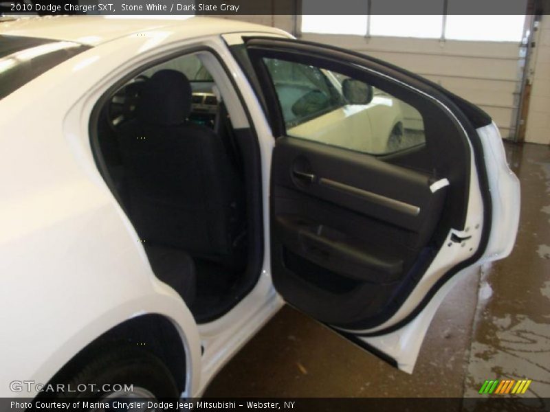 Stone White / Dark Slate Gray 2010 Dodge Charger SXT