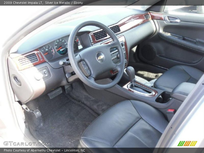 Silver Ice Metallic / Ebony 2009 Chevrolet Impala LT