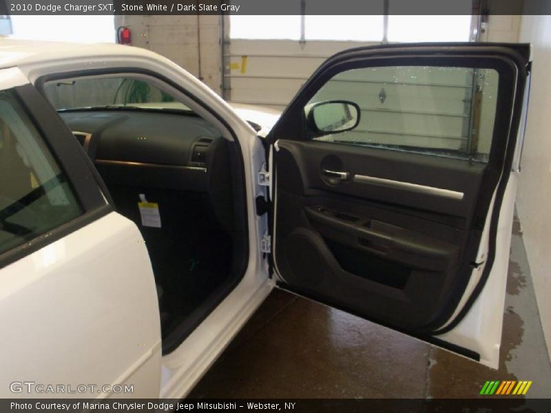 Stone White / Dark Slate Gray 2010 Dodge Charger SXT