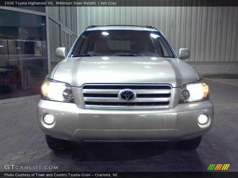 Millenium Silver Metallic / Ash Gray 2006 Toyota Highlander V6