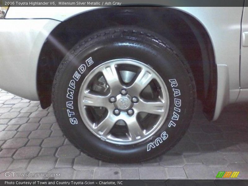 Millenium Silver Metallic / Ash Gray 2006 Toyota Highlander V6