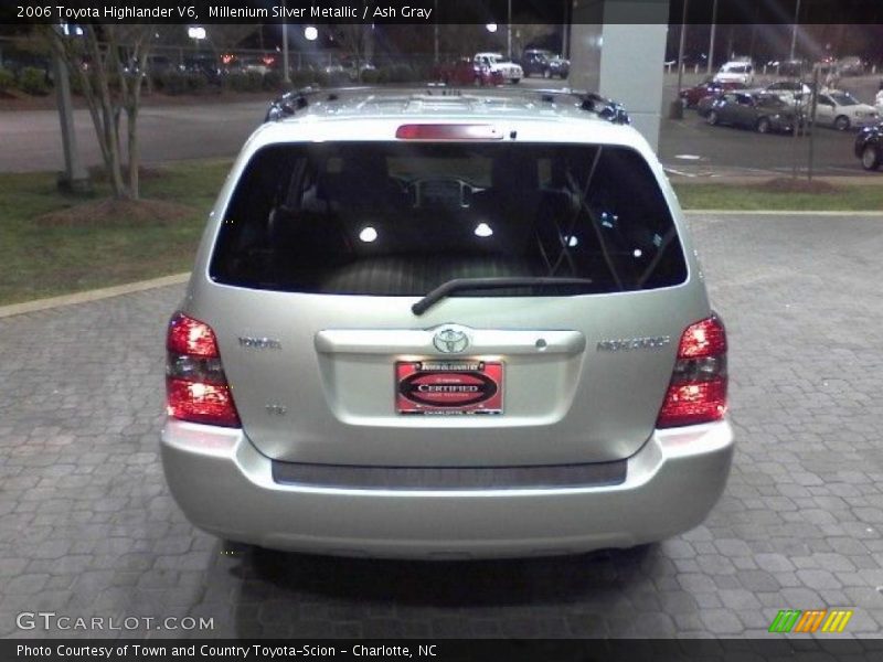 Millenium Silver Metallic / Ash Gray 2006 Toyota Highlander V6