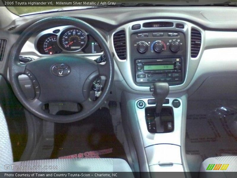 Millenium Silver Metallic / Ash Gray 2006 Toyota Highlander V6