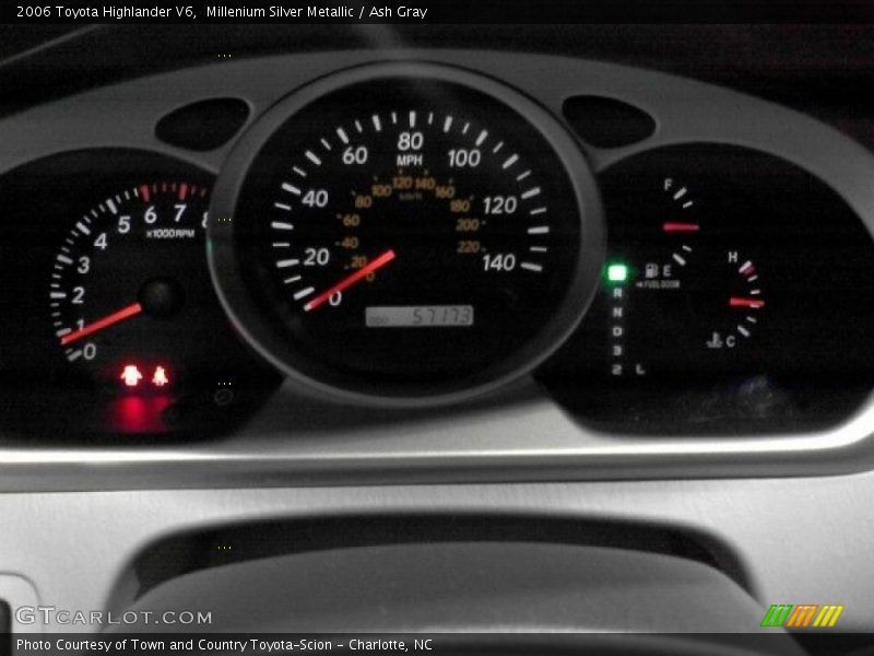 Millenium Silver Metallic / Ash Gray 2006 Toyota Highlander V6