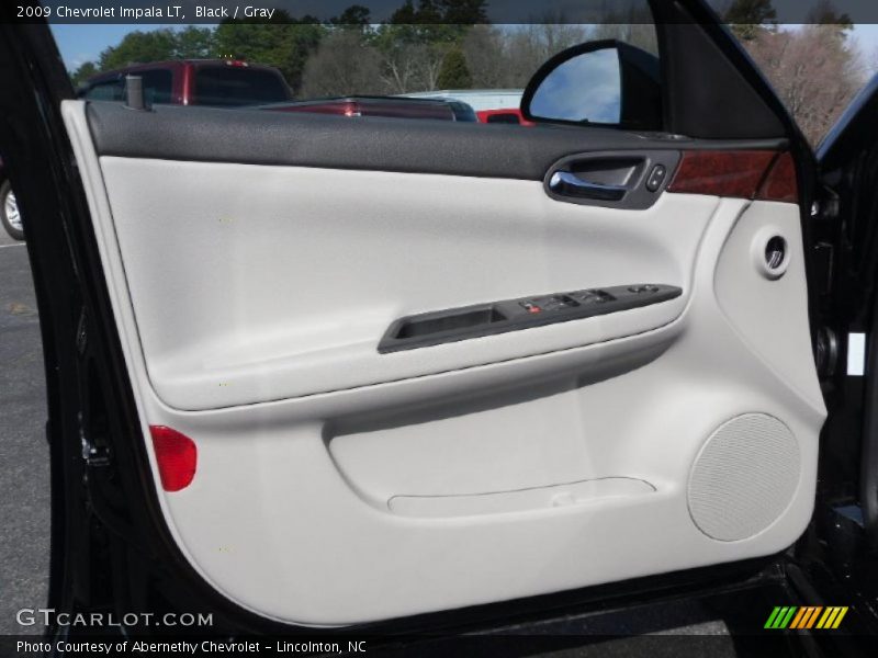 Black / Gray 2009 Chevrolet Impala LT