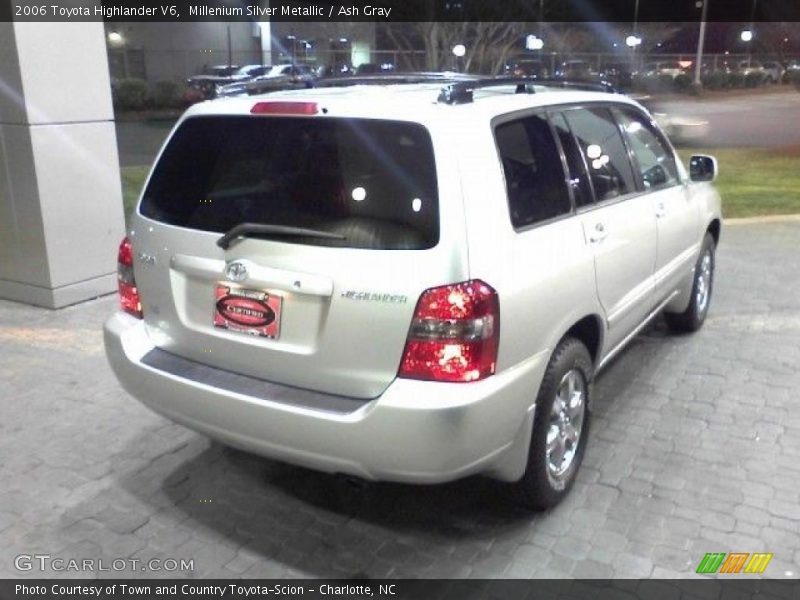 Millenium Silver Metallic / Ash Gray 2006 Toyota Highlander V6