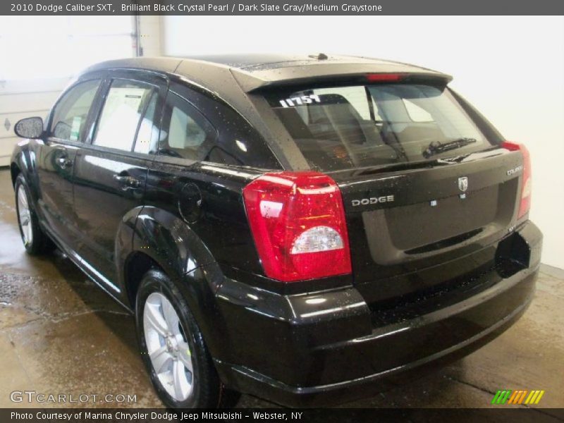 Brilliant Black Crystal Pearl / Dark Slate Gray/Medium Graystone 2010 Dodge Caliber SXT