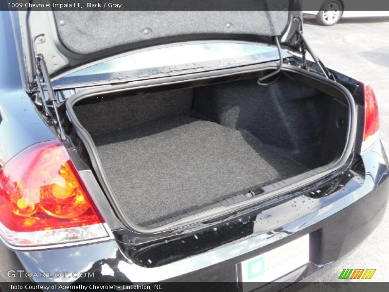 Black / Gray 2009 Chevrolet Impala LT