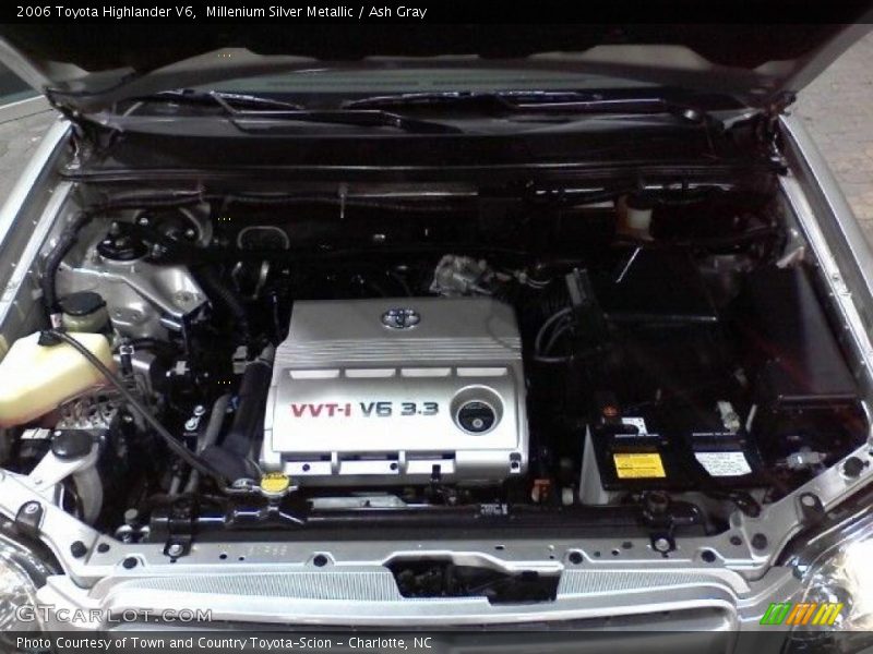 Millenium Silver Metallic / Ash Gray 2006 Toyota Highlander V6
