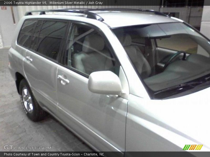 Millenium Silver Metallic / Ash Gray 2006 Toyota Highlander V6