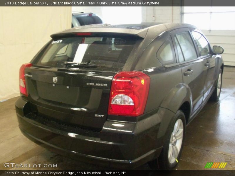 Brilliant Black Crystal Pearl / Dark Slate Gray/Medium Graystone 2010 Dodge Caliber SXT