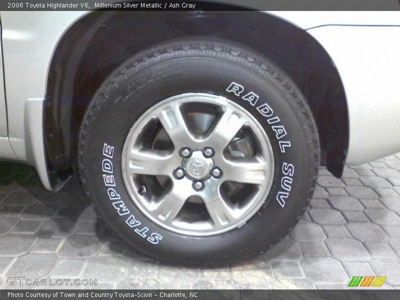 Millenium Silver Metallic / Ash Gray 2006 Toyota Highlander V6
