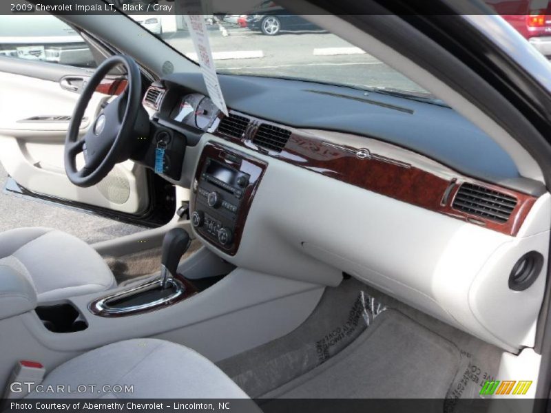 Black / Gray 2009 Chevrolet Impala LT